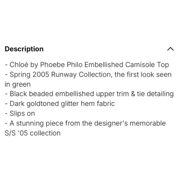 Chloé Silk Sequin Camisole Spring 2005 Runway Collection - Picture 6 of 6